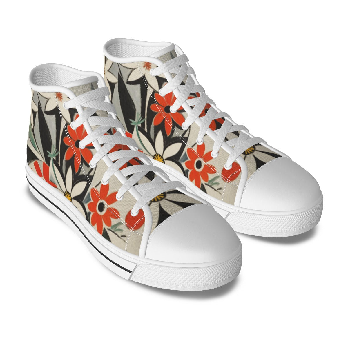 Mod Daisies High-top Sneakers