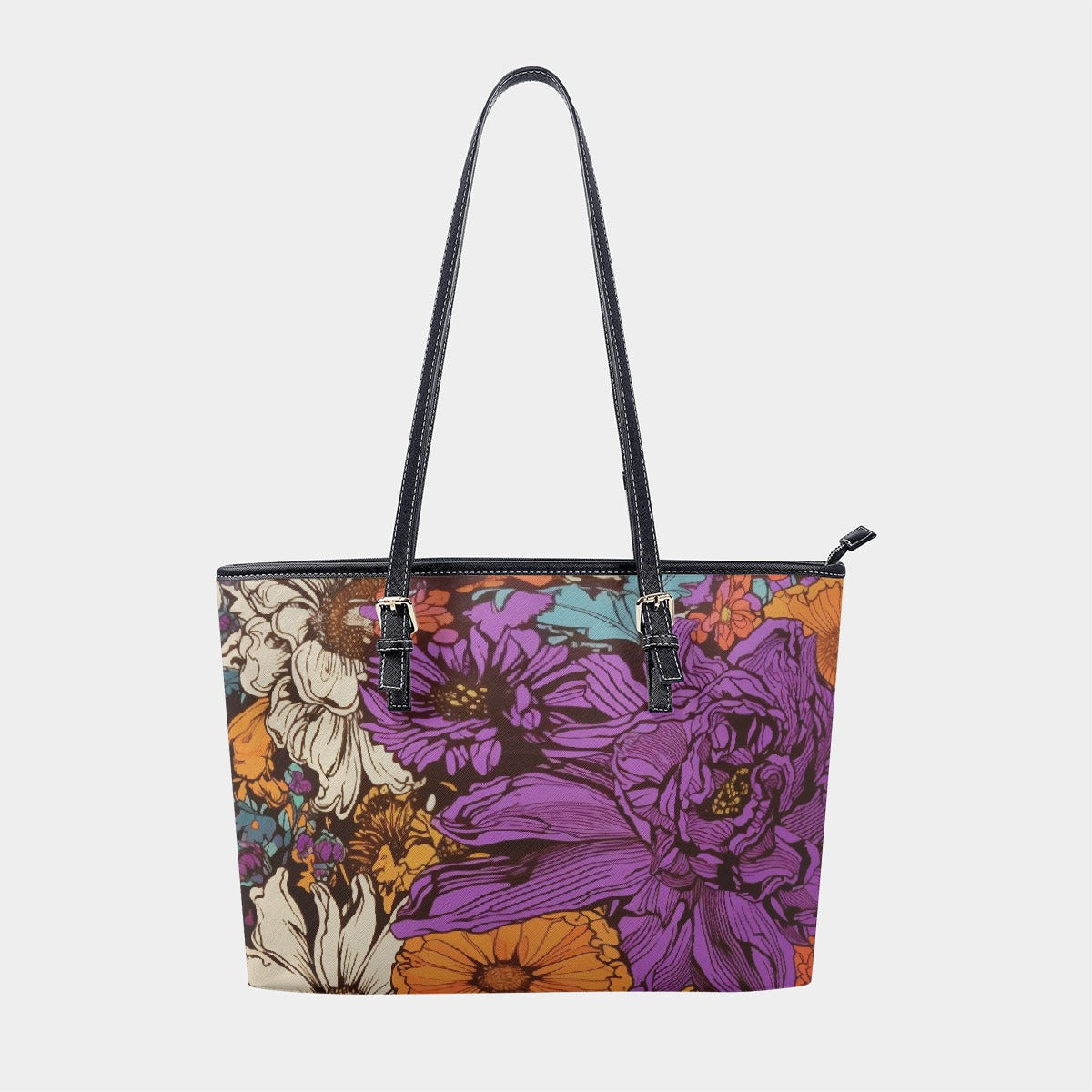 Graphic Floral handbag
