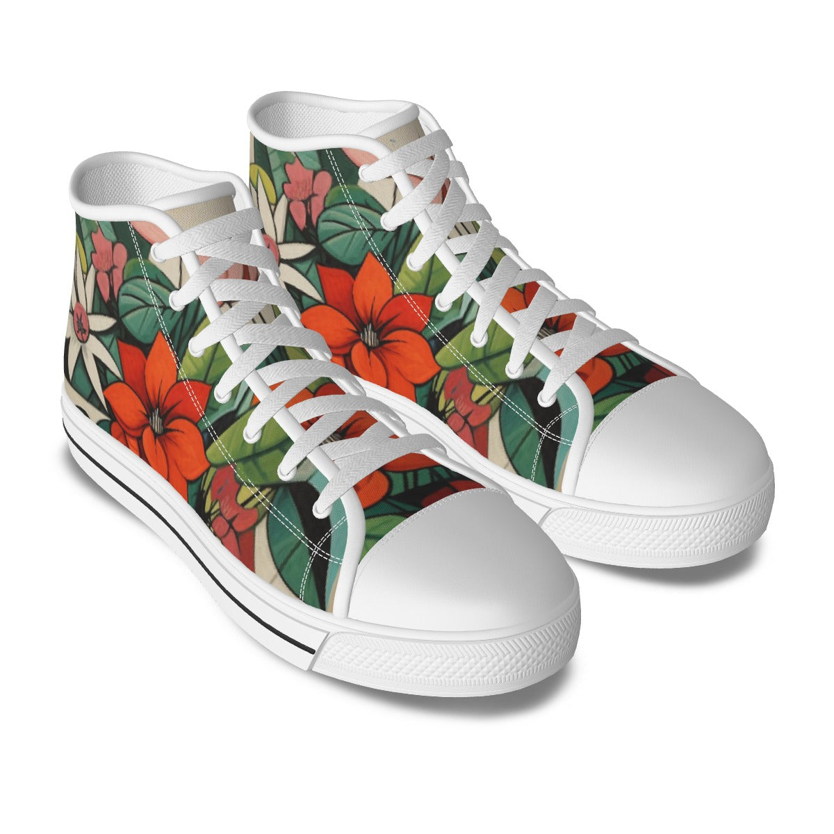 Playful Daisies High-top Sneakers