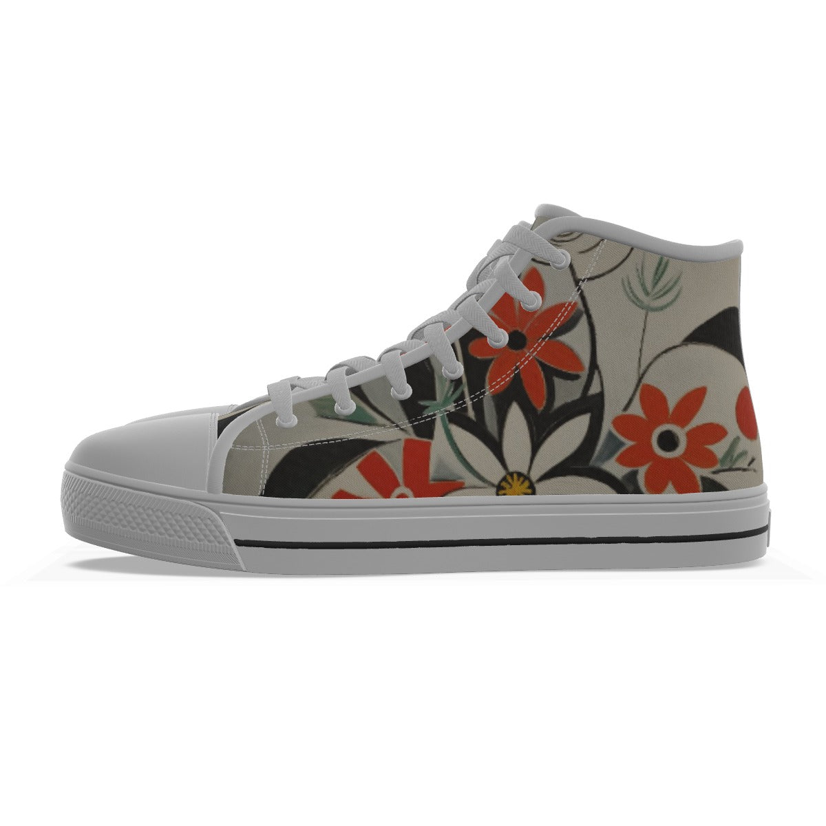 Mod Daisies High-top Sneakers