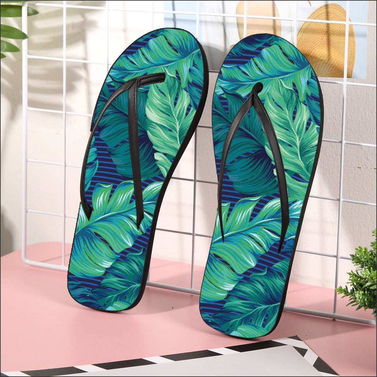 Tropical Dreams Flip Flops