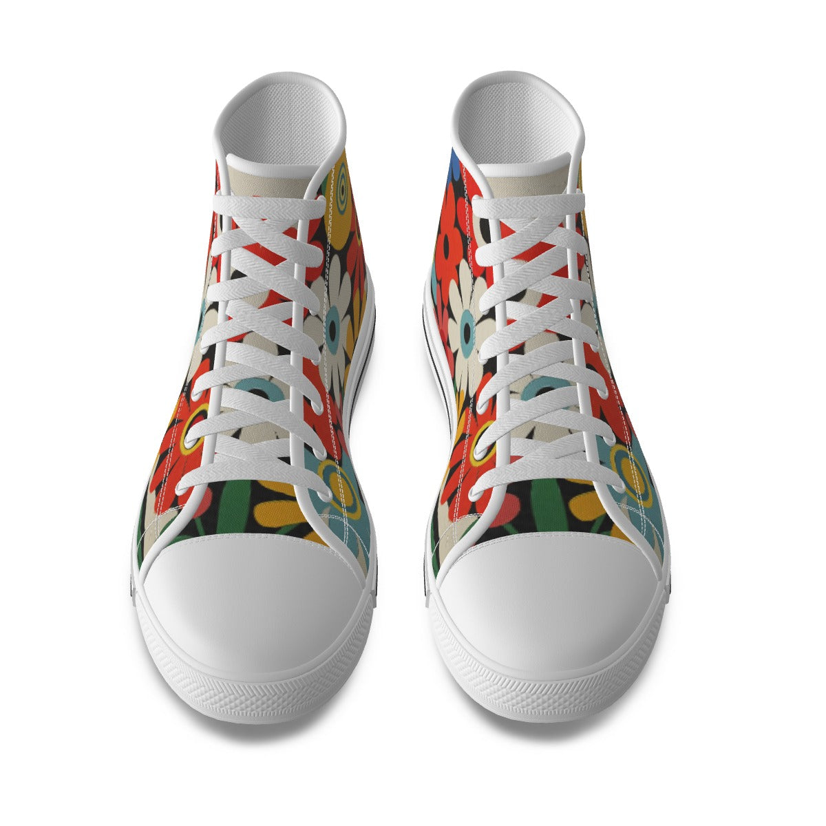 Flower Power High-top Sneakers