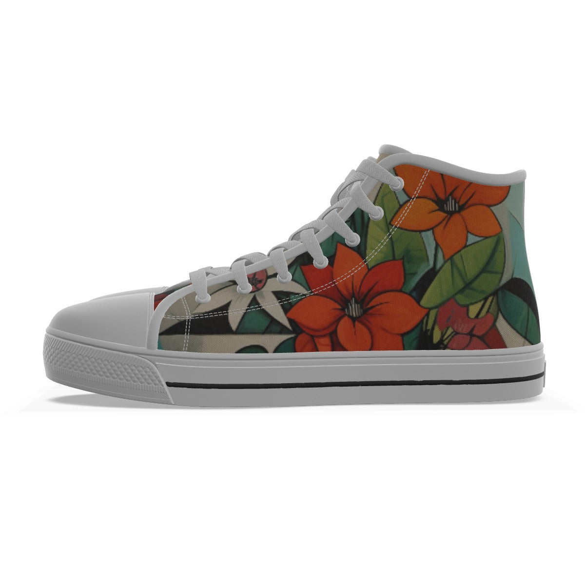 Playful Daisies High-top Sneakers