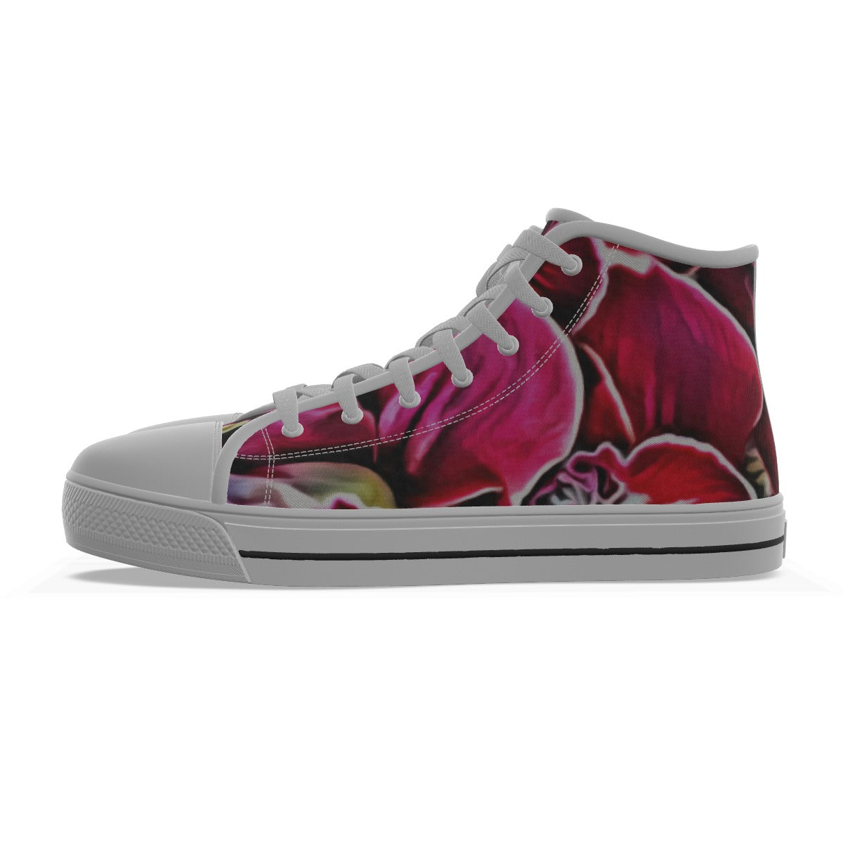 Hot Pink Orchid High-top Sneakers