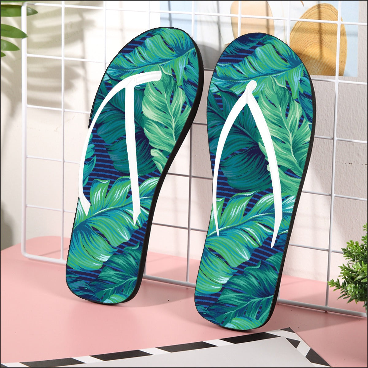 Tropical Dreams Flip Flops