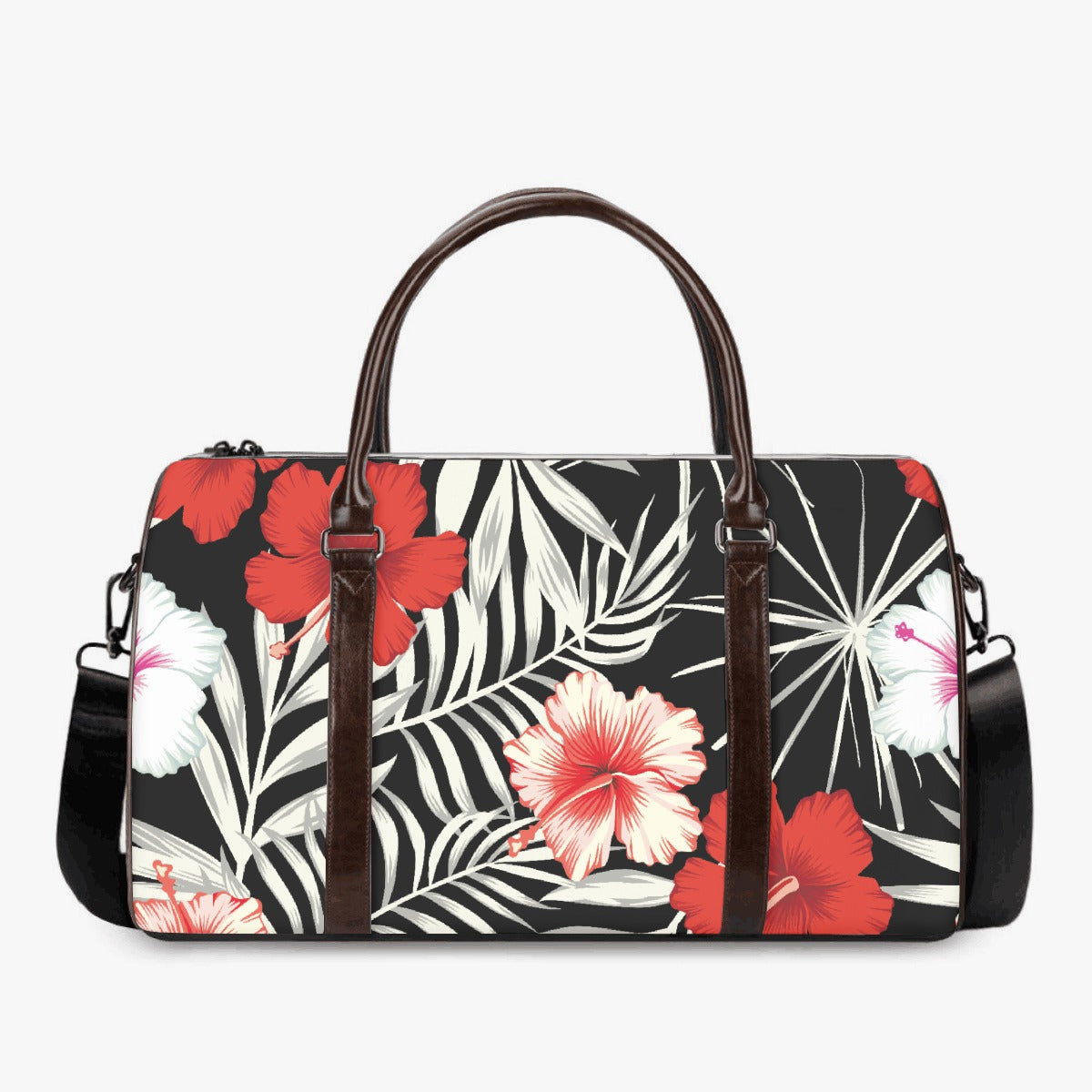 Red Tropical Duffle Bag