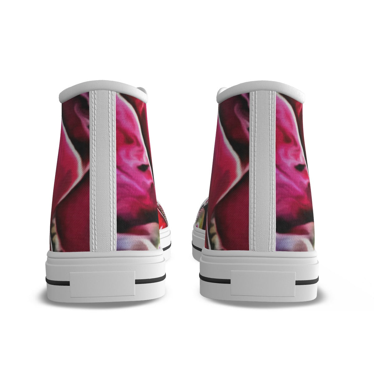Hot Pink Orchid High-top Sneakers