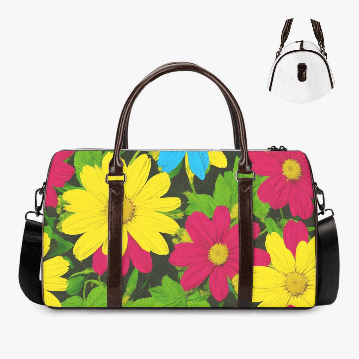 Bold Daisies Duffle Bag