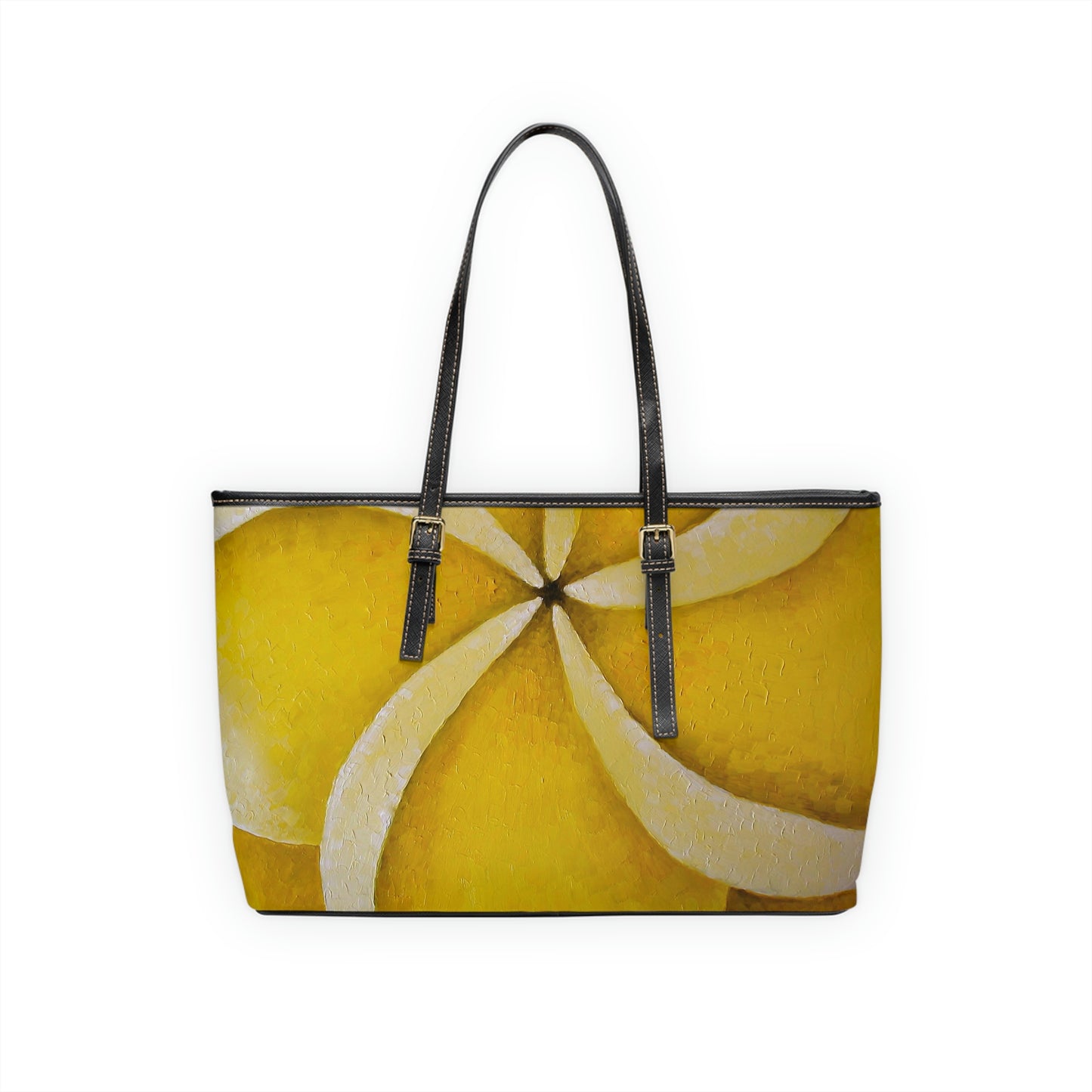 Yellow Plumeria Handbag