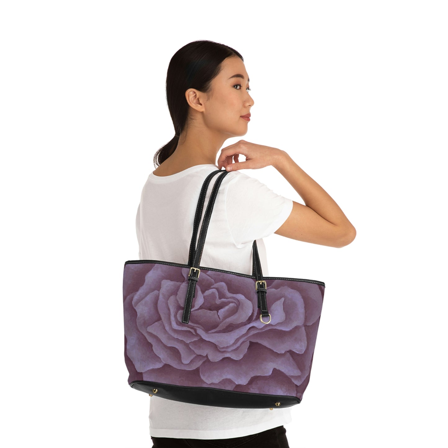 Plum Rose Handbag