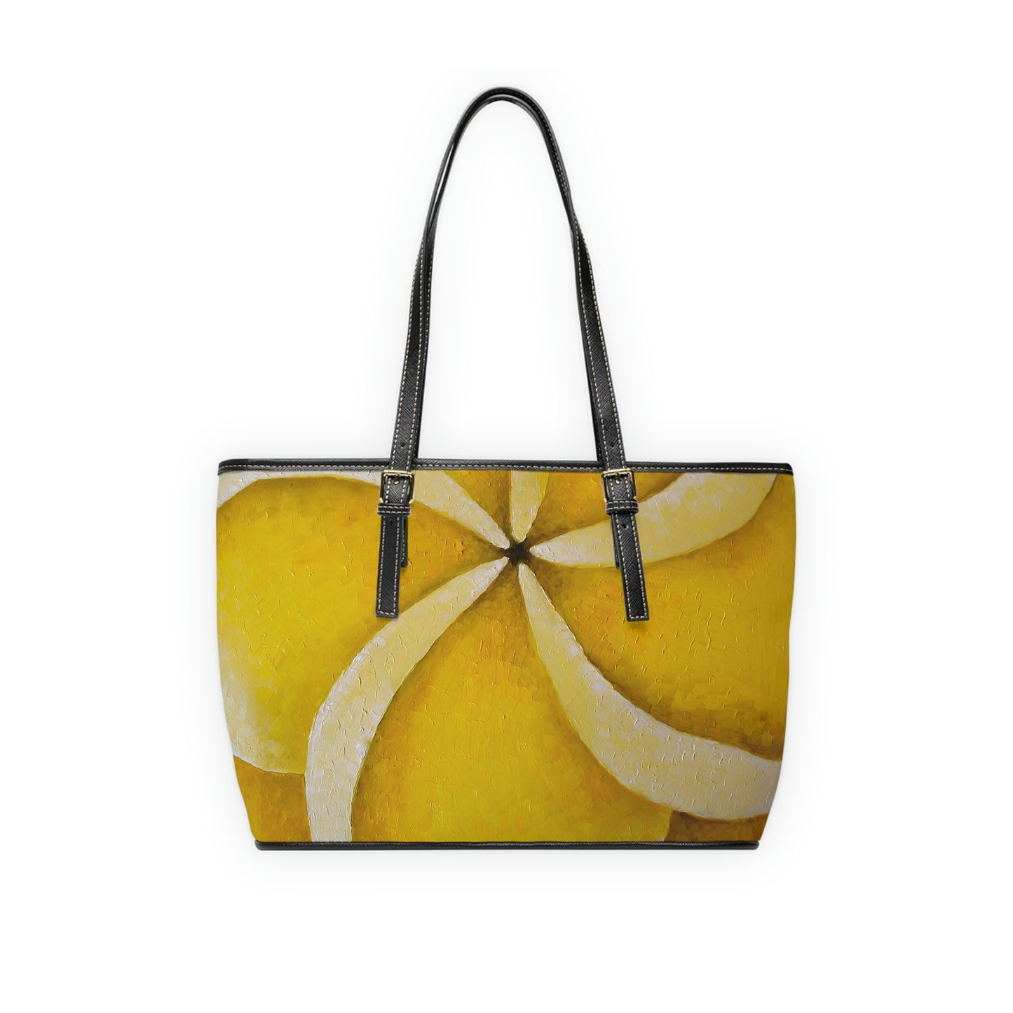 Yellow Plumeria Handbag