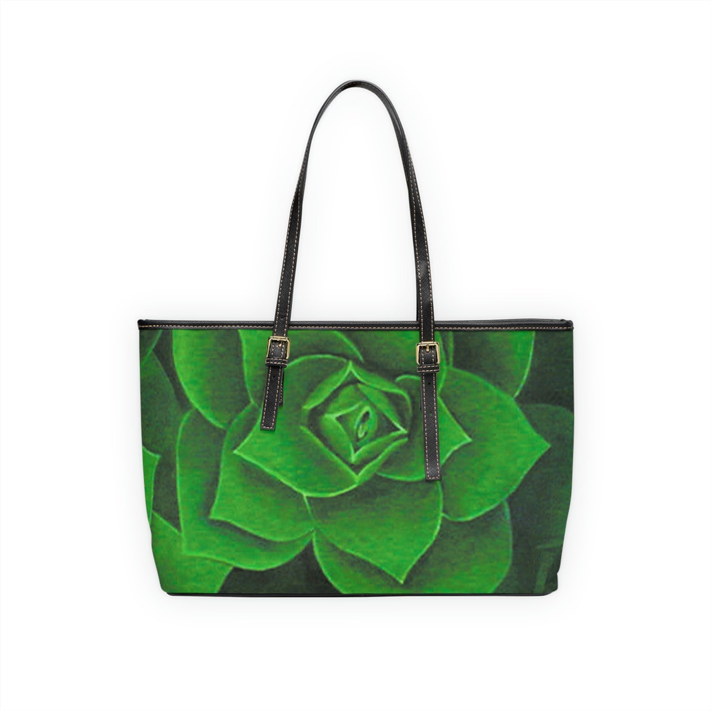 Emerald Succulent Handbag