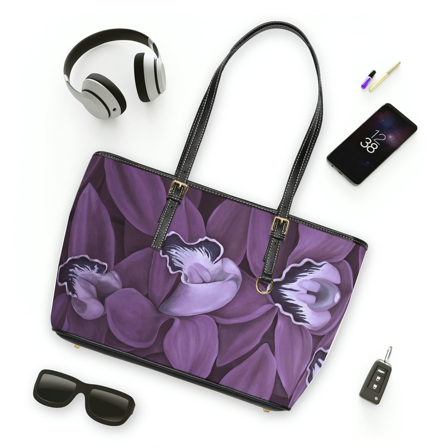 Lavender Orchid Handbag