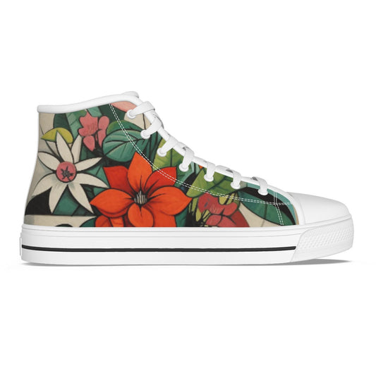 Playful Daisies High-top Sneakers