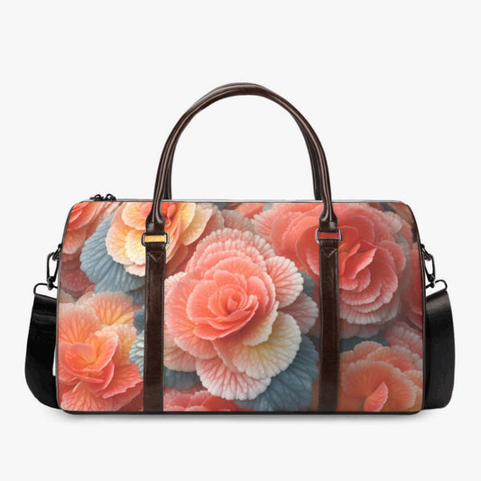 Blushing Floral Duffle Bag