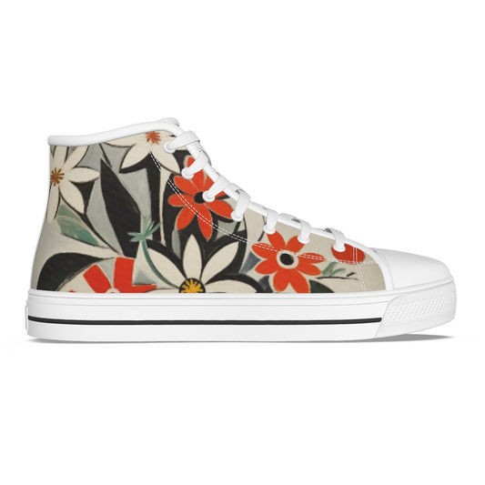Mod Daisies High-top Sneakers