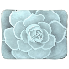 Load image into Gallery viewer, Seafoam Succulent Infant Sherpa Blanket