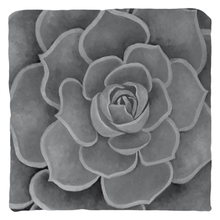 Load image into Gallery viewer, Grey Succulent Throw Pillows