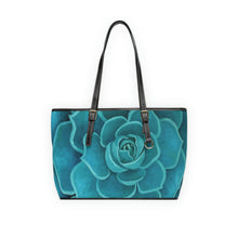 Load image into Gallery viewer, Teal Succulent Handbag