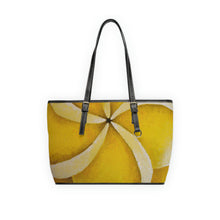 Load image into Gallery viewer, Yellow Plumeria Handbag