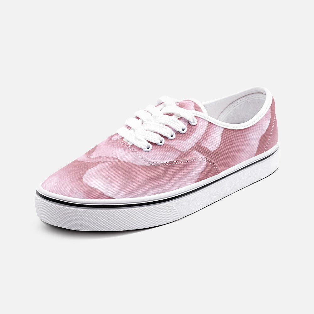 Pink Rose Canvas Loafer Sneakers