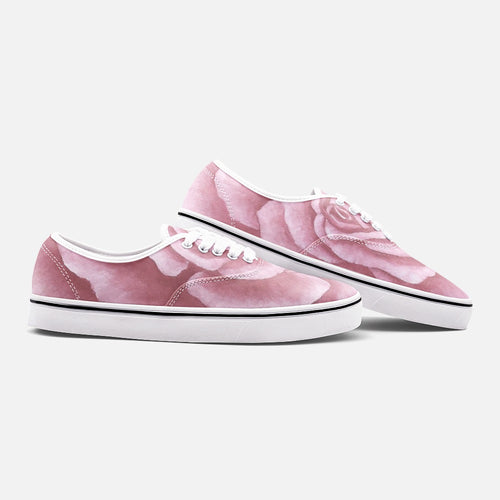 Pink Rose Canvas Loafer Sneakers