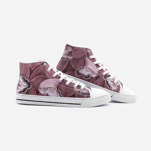 Blush Orchid High Top Canvas Shoes