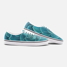 Load image into Gallery viewer, Teal Succulent Loafer Sneakers
