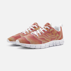 Tangerine Rose Athletic Sneakers