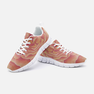 Tangerine Rose Athletic Sneakers