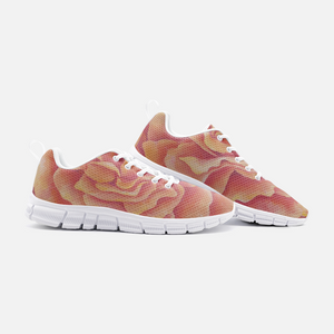 Tangerine Rose Athletic Sneakers