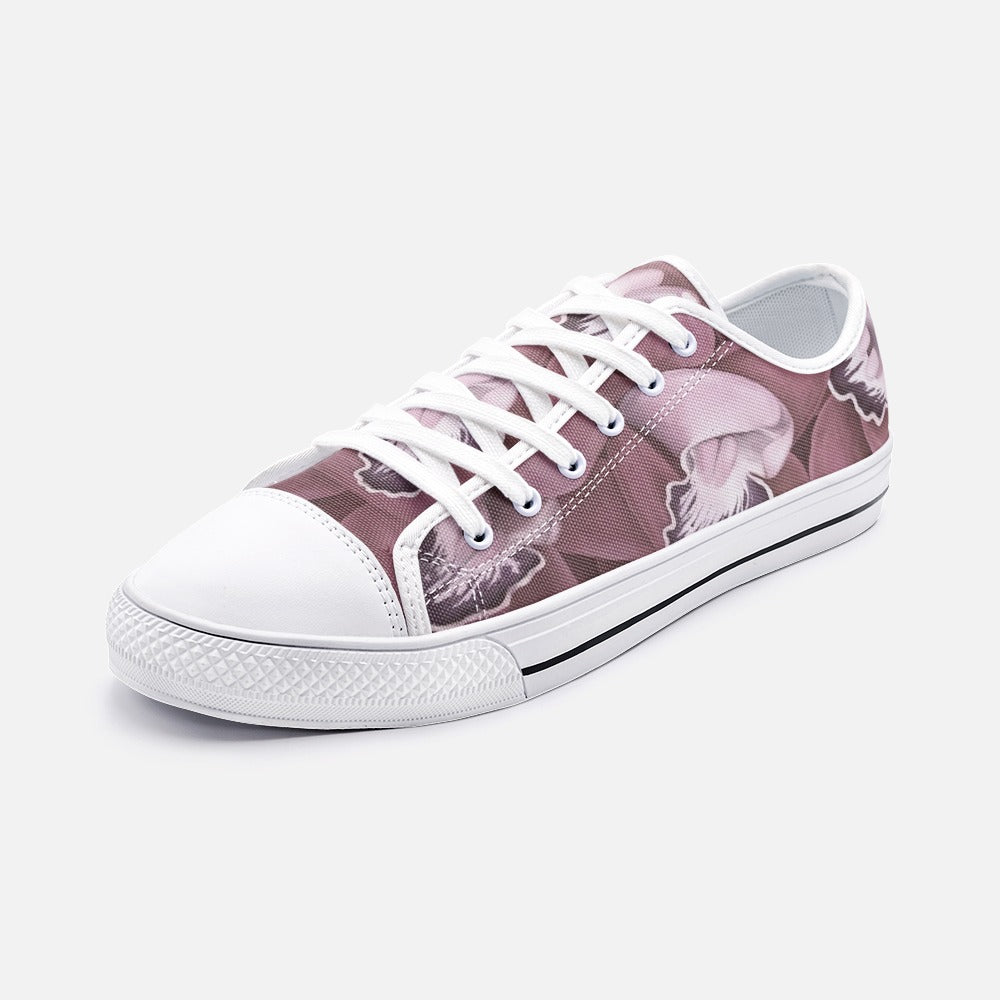 Blush Orchid Low Top Canvas Shoes
