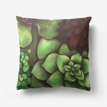 Load image into Gallery viewer, Succulent Garden Throw Pillow