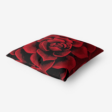 Load image into Gallery viewer, Scarlet Succulent Throw Pillow