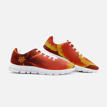 Load image into Gallery viewer, Red Hibiscus Athletic Sneakers