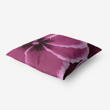 Load image into Gallery viewer, Magenta Hibiscus Throw Pillow