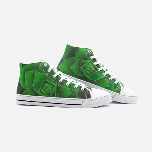 Emerald Succulent High-top Sneakers