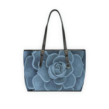 Load image into Gallery viewer, Blue Succulent Handbag