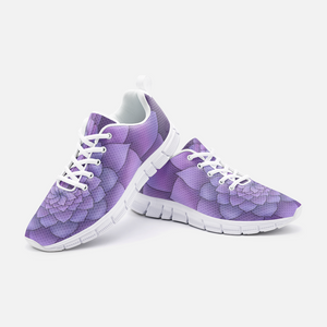 Lilac Succulent Athletic Sneakers