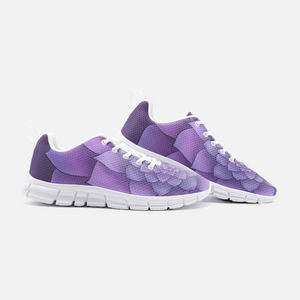 Lilac Succulent Athletic Sneakers