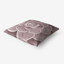 Load image into Gallery viewer, Blush Succulent Throw Pillow