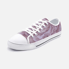 Load image into Gallery viewer, Plum Rose Low Top Canvas Shoes