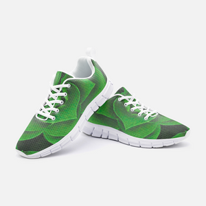 Emerald Succulent Athletic Sneakers