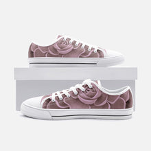 Load image into Gallery viewer, Blush Succulent Low Top Canvas Shoes