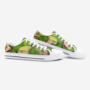 Lime Orchid Low Top Canvas Shoes