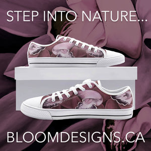 Blush Orchid Low Top Canvas Shoes