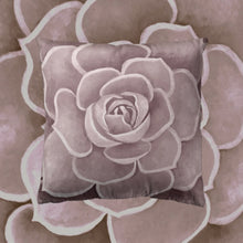 Load image into Gallery viewer, Blush Succulent Throw Pillow
