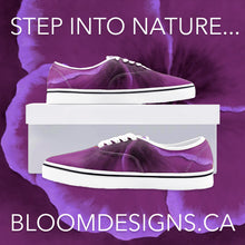 Load image into Gallery viewer, Fuchsia Hibiscus Loafer Sneakers