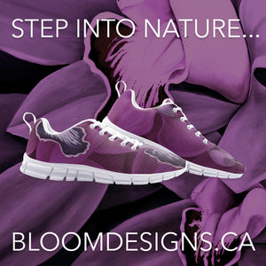 Fuchsia Orchid Athletic Sneakers