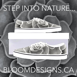 Grey Succulent Loafer Sneakers